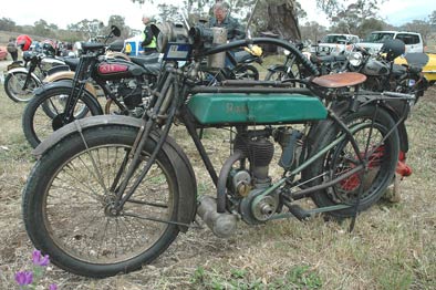 Leon's 1914 Rudge single speeder