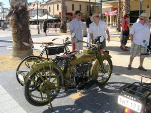 1903 California and 1924 Harley Davidson